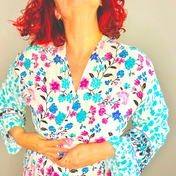 Love Stitch Kimono Beach Cover Up - Picture 6 of 8